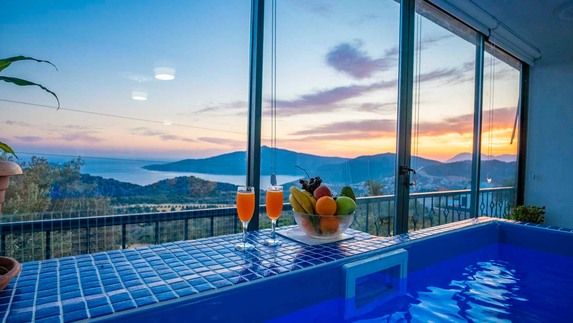 Kaş Çukurbağ’da Doğa İçinde Villa